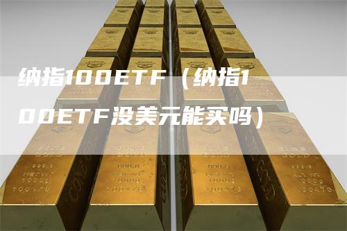 纳指100ETF（纳指100ETF没美元能买吗）