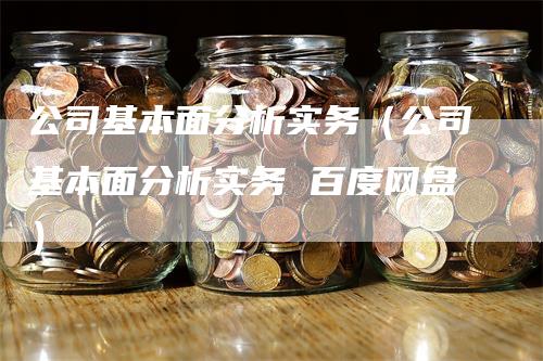 公司基本面分析实务（公司基本面分析实务 百度网盘）