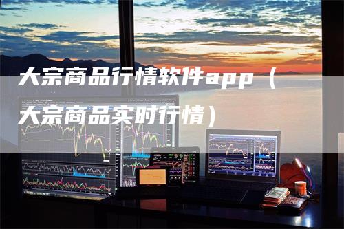 大宗商品行情软件app（大宗商品实时行情）