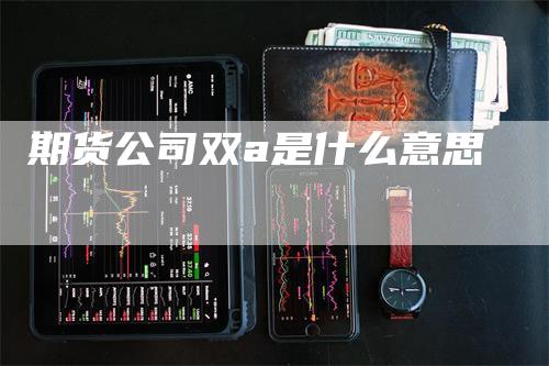 期货公司双a是什么意思