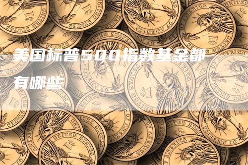 美国标普500指数基金都有哪些