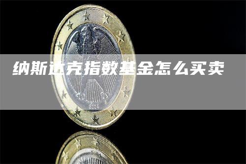 纳斯达克指数基金怎么买卖