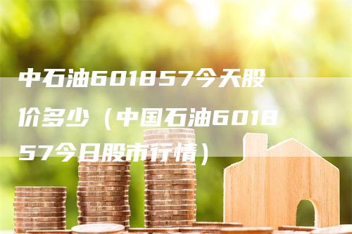 中石油601857今天股价多少（中国石油601857今日股市行情）